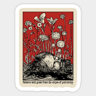 Death of Patriarchy Sticker
